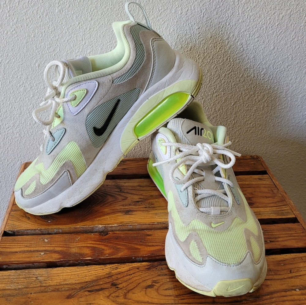 Nike Air Max 200 Pistachio Sneakers Running Shoes